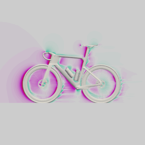 A =  Frontale oppervlakte