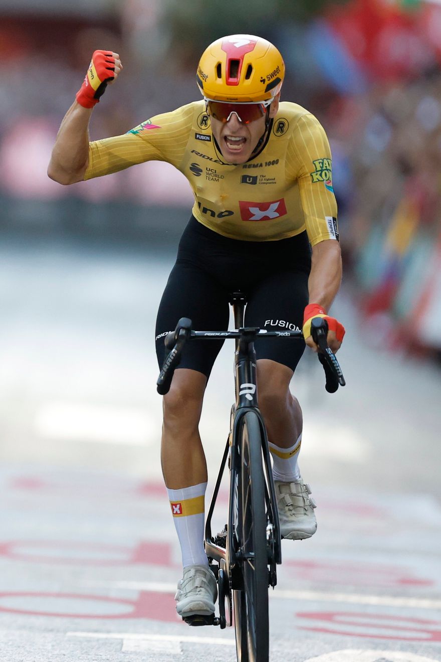 Vuelta a Espana 2026 - 81st Edition - 21th stage Carrefour Granada - Granada 112 km - 13/09/2026 - Tobias Halland Johannessen (NOR - Uno-X Mobility) - photo Rafa Gomez/SprintCyclingAgency2026 ! only BELGIUM !