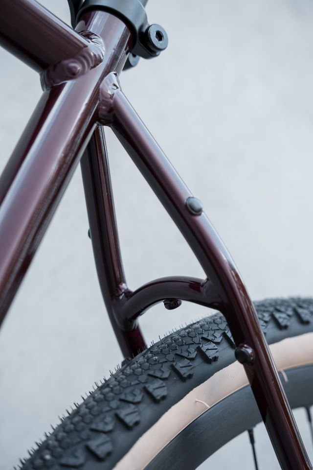 Multiple mounting points for mudguards, lock, rack