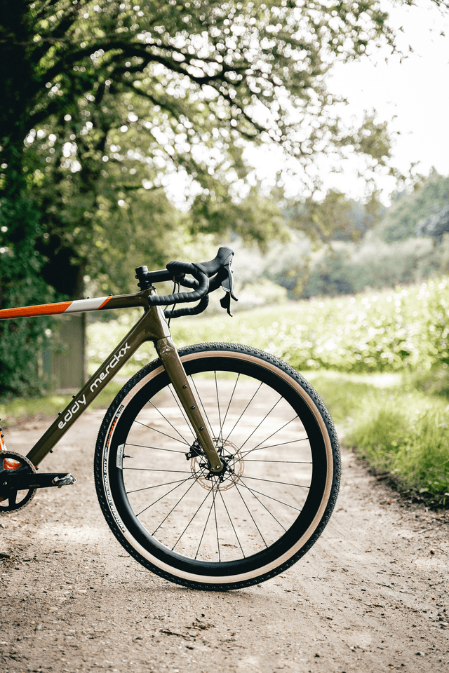 Avontuurlijke gravel geometrie